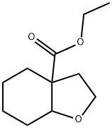 Ethyl 3,4,5,6,7,7a-hexahydro-2H-1-benzofuran-3a-carboxylate Structure