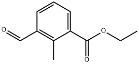 Ethyl 3-formyl-2-methylbenzoate Structure