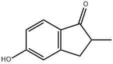 5-Hydroxy-2-Methyl-1-indanone Structure