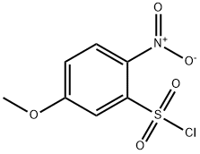 Benzenesulfonyl chloride, 5-methoxy-2-nitro- Structure