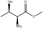 Threonine, methyl ester 구조식 이미지