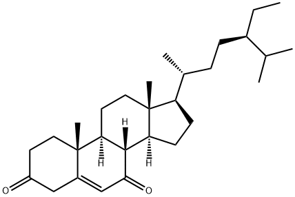 Stigmast-5-ene-3,7-dione Structure