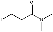 Propanamide, 3-iodo-N,N-dimethyl- 구조식 이미지