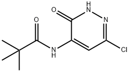 N-(6-Chloro-3-oxo-2,3-dihydropyridazin-4-YL)pivalamide Structure