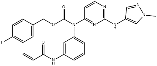 EGFR-HER2 Ex20Ins inhibitor 1a Structure