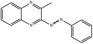 (3-Methylquinoxalin-2-yl)-phenyldiazene Structure