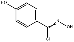 Benzenecarboximidoyl chloride, N,4-dihydroxy- Structure