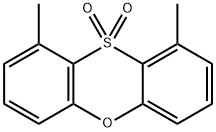 Phenoxathiin, 1,9-dimethyl-, 10,10-dioxide Structure