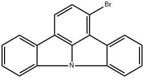 5-bromoindolo[3,2,1-jk]carbazole Structure