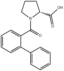 ([1,1'-biphenyl]-2-carbonyl)-D-proline Structure