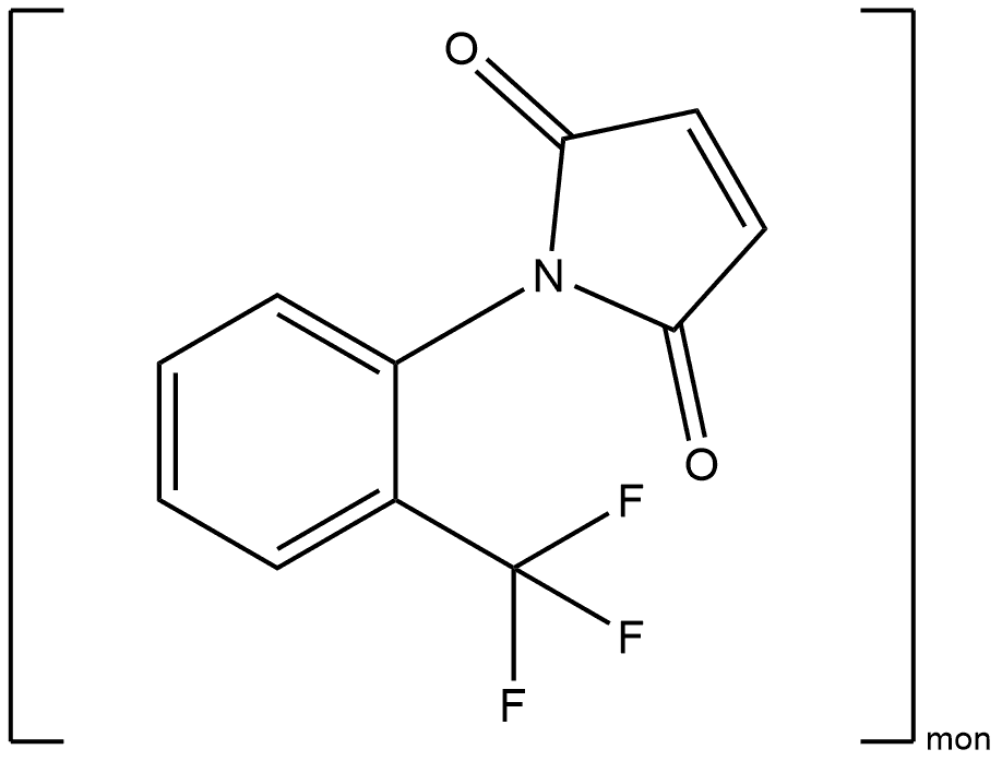 1-[2-(Trifluoromethyl)phenyl]-1H-pyrrole-2,5-dione Structure