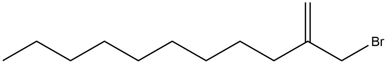 2-(Bromomethyl)-1-undecene Structure