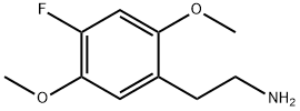 Benzeneethanamine, 4-fluoro-2,5-dimethoxy- Structure