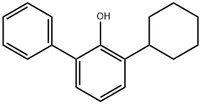 [1,1'-Biphenyl]-2-ol, 3-cyclohexyl- 구조식 이미지