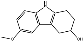 1H-Carbazol-3-ol, 2,3,4,9-tetrahydro-6-methoxy- Structure