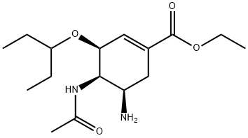 Oseltamivir Impurity 14 Structure