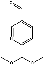 6-(Dimethoxymethyl)pyridine-3-carbaldehyde 구조식 이미지