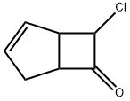 Bicyclo[3.2.0]hept-2-en-6-one, 7-chloro- Structure