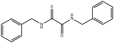 Acetamide, N-(phenylmethyl)-2-[(phenylmethyl)amino]-2-thioxo- 구조식 이미지