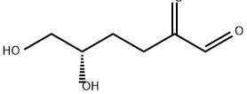 Hexanal, 5,6-dihydroxy-2-oxo-, (5S)- Structure