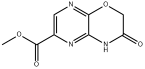 methyl 3-oxo-3,4-dihydro-2H-pyrazino[2,3-b][1,4]oxazine-6-carboxylate Structure