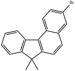 7H-Benzo[c]fluorene, 3-bromo-7,7-dimethyl- Structure