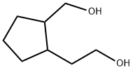 Cyclopentaneethanol, 2-(hydroxymethyl)- 구조식 이미지