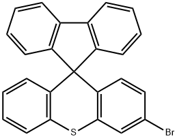 Spiro[9H-fluorene-9,9'-[9H]thioxanthene], 3'-bromo- Structure