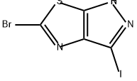 1H-Pyrazolo[4,3-d]thiazole, 5-bromo-3-iodo- Structure