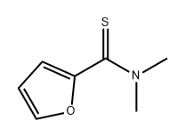 2-Furancarbothioamide, N,N-dimethyl- Structure