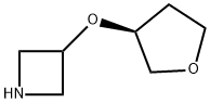 Azetidine, 3-[[(3S)-tetrahydro-3-furanyl]oxy]- Structure