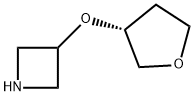 Azetidine, 3-[[(3R)-tetrahydro-3-furanyl]oxy]- Structure