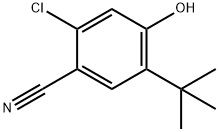 5-(Tert-butyl)-2-chloro-4-hydroxybenzonitrile Structure