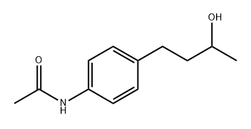 n-(4-(3-Hydroxybutyl)phenyl)acetamide Structure