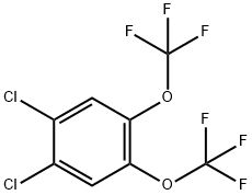 Benzene, 1,?2-?dichloro-?4,?5-?bis(trifluoromethoxy?)?- Structure