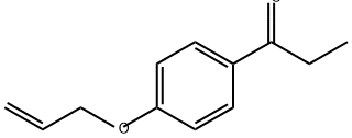 1-Propanone, 1-[4-(2-propen-1-yloxy)phenyl]- Structure