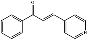 2-Propen-1-one, 1-phenyl-3-(4-pyridinyl)-, (2E)- Structure