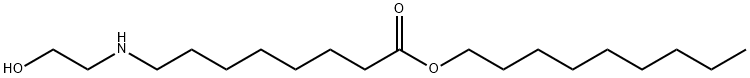 Octanoic acid, 8-[(2-hydroxyethyl)amino]-, nonyl ester Structure