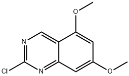 Quinazoline, 2-chloro-5,7-dimethoxy- 구조식 이미지