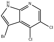 3-Bromo-4,5-dichloro-1H-pyrrolo[2,3-b]pyridine Structure