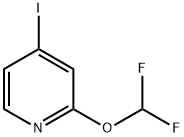 2-(Difluoromethoxy)-4-iodopyridine Structure