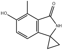 6-Hydroxy-7-methylspiro[2H-isoindole-3,1'-cyclopropane]-1-one Structure