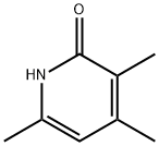 2(1H)-Pyridinone, 3,4,6-trimethyl- Structure