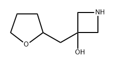 3-((Tetrahydrofuran-2-yl)methyl)azetidin-3-ol Structure