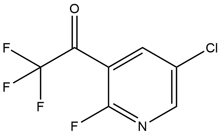 1-(5-Chloro-2-fluoropyridin-3-yl)-2,2,2-trifluoroethanone Structure