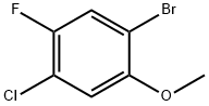 2-Bromo-5-chloro-4-fluoroanisole Structure