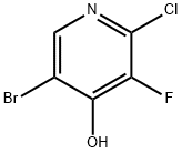 5-Bromo-2-chloro-3-fluoropyridin-4-ol 구조식 이미지