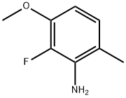 Benzenamine, 2-fluoro-3-methoxy-6-methyl- Structure