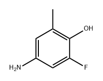 Phenol, 4-amino-2-fluoro-6-methyl- Structure