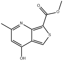 methyl
4-hydroxy-2-methylthieno[3,4-b]pyridine-7-carbox
ylate Structure